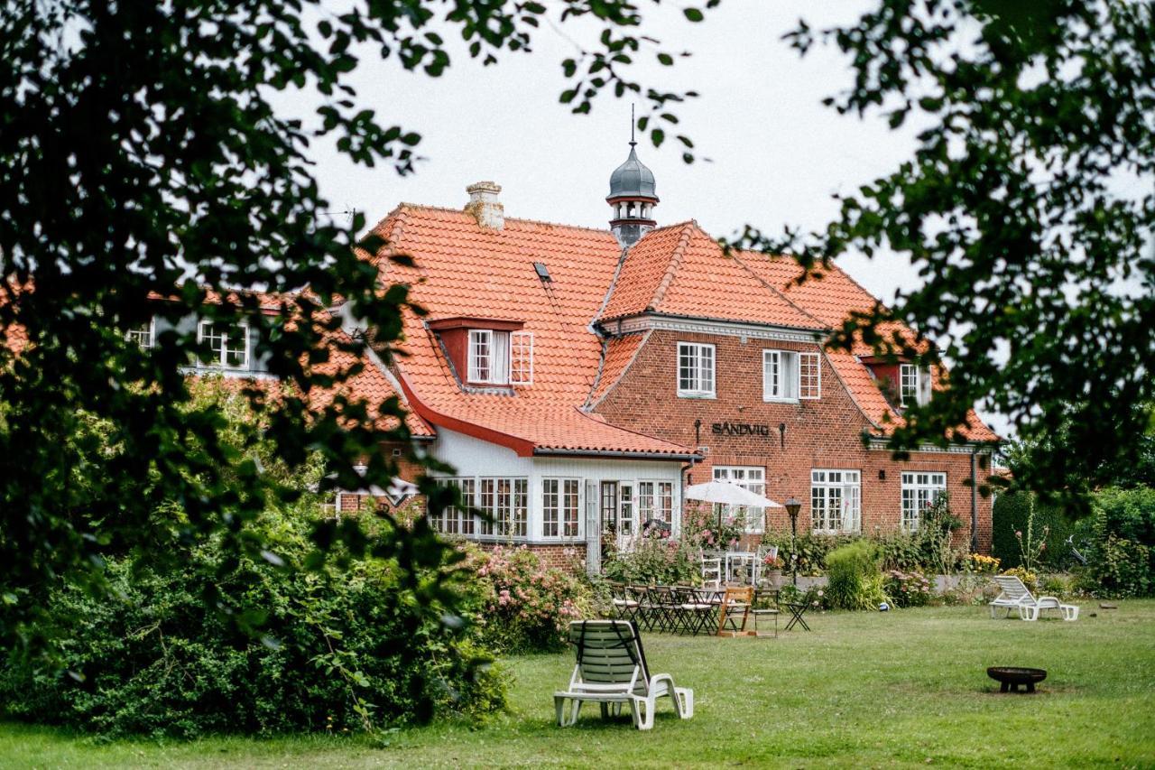Langebjerg Pension & Spisested Allinge-Sandvig Kültér fotó
